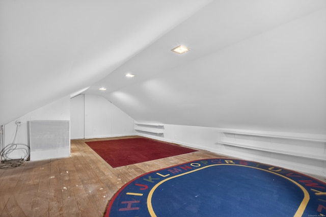 6 Crescent Dr, Danbury, CT 06810 - bonus room featuring hardwood / wood-style flooring and lofted ceiling