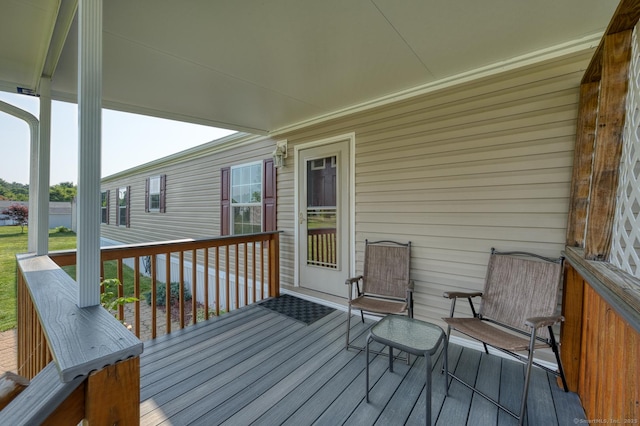 60 Lions Way, Windham, CT 06256 - view of wooden deck
