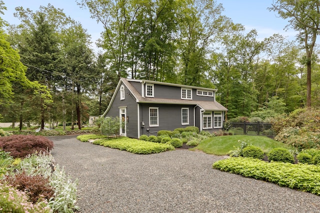 47 Godfrey Rd W, Weston, CT 06883 - view of front of house featuring roof with shingles