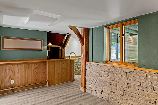 122 Old Post Rd, Old Saybrook, CT 06475 - bonus room featuring wood finished floors and bar area