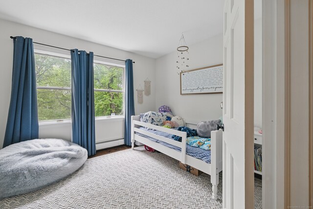65 Nassahegan Dr, Burlington, CT 06013 - bedroom featuring a baseboard heating unit