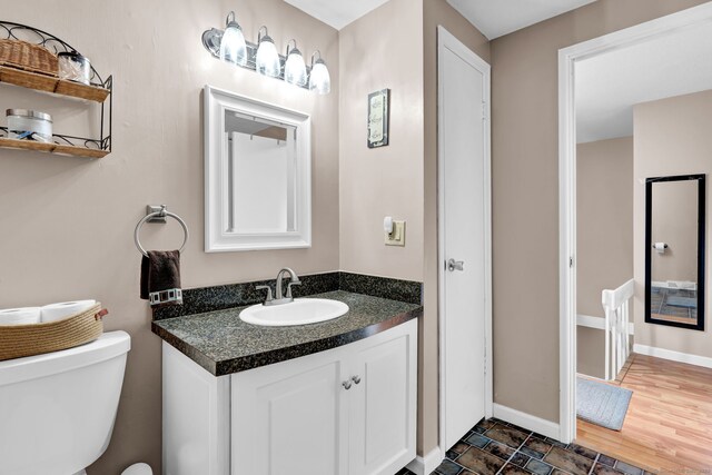 70 Trolley Crossing Ln Unit 70, Middletown, CT 06457 - bathroom featuring vanity and toilet