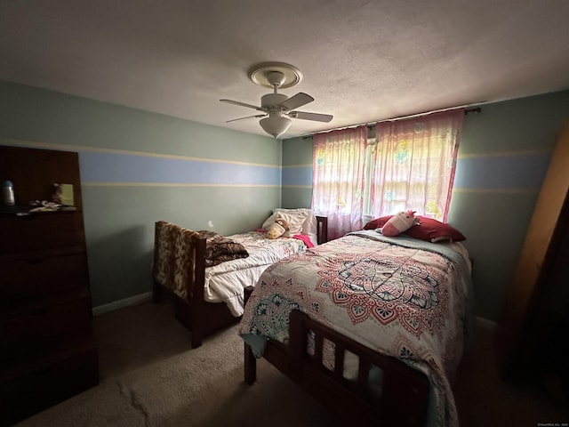 55 Kenwood Cir, Bloomfield, CT 06002 - carpeted bedroom with ceiling fan