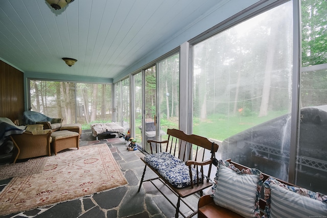 100 Ridgebrook Rd, Torrington, CT 06790 - sunroom / solarium featuring an outdoor hangout area