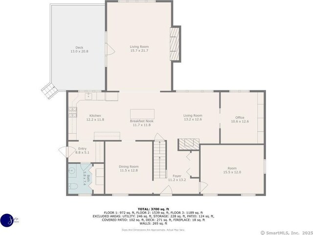 47 Cricket Ln, Somers, CT 06071 - room layout