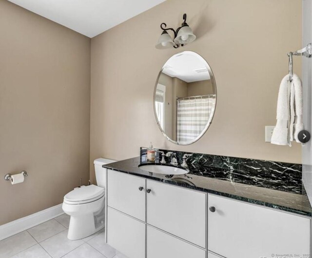 57 Church St, Shelton, CT 06484 - full bathroom featuring vanity and tile patterned floors