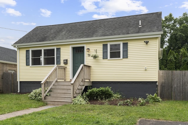 75 Harrison Ave, Wallingford, CT 06492 - cape cod house featuring roof with shingles