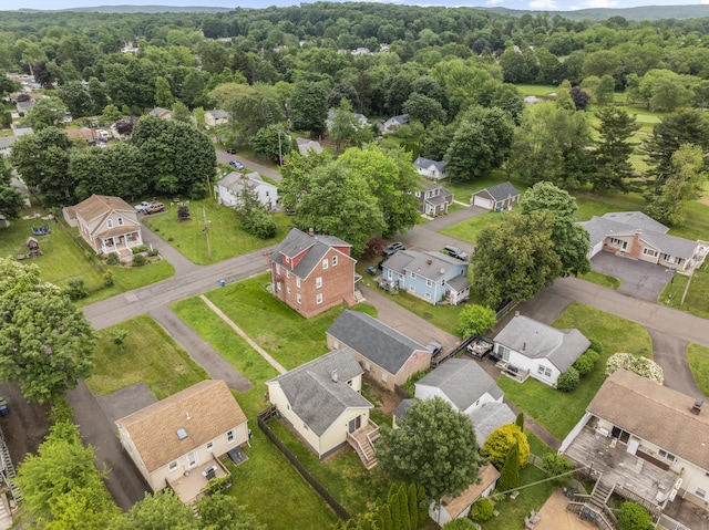 75 Harrison Ave, Wallingford, CT 06492 - aerial perspective of suburban area with a forest
