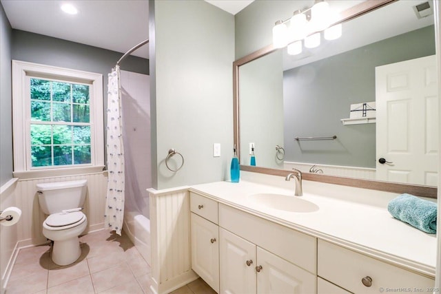 22 Woods Way Unit 22, Redding, CT 06896 - full bathroom with vanity, tile patterned floors, and shower / bath combo