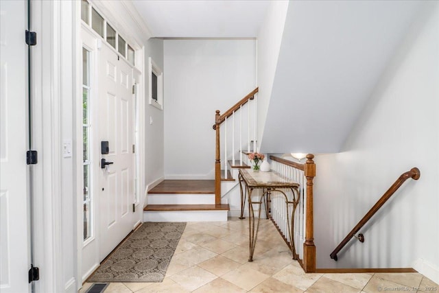 22 Woods Way Unit 22, Redding, CT 06896 - tiled entryway with baseboards