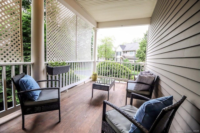 22 Woods Way Unit 22, Redding, CT 06896 - view of wooden porch