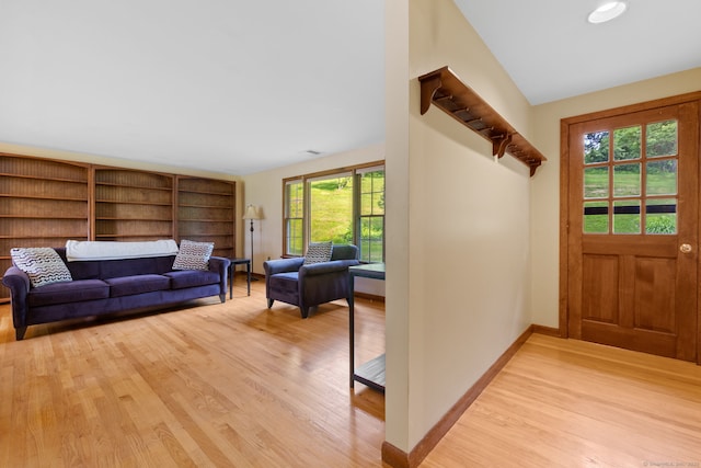 389 Chamberlain Rd, Middletown, CT 06457 - foyer with light wood-style floors