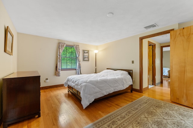 389 Chamberlain Rd, Middletown, CT 06457 - bedroom with light wood-style flooring