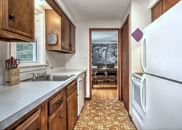 17 Brush Hill Rd, Clinton, CT 06413 - kitchen featuring white appliances and light countertops