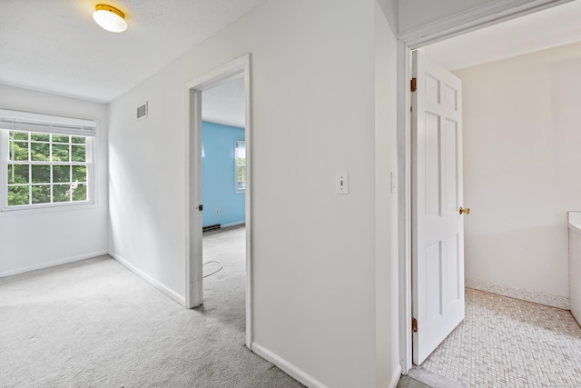 1 Brook Hill Rd, Hamden, CT 06514 - hall featuring baseboards and carpet