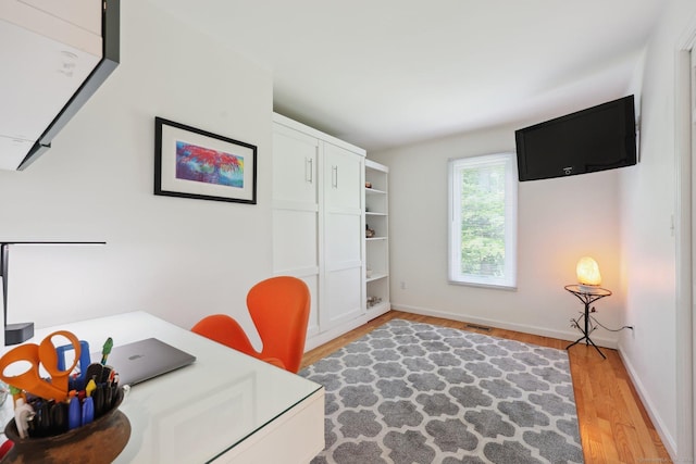 8 Highview Rd, Madison, CT 06443 - office area featuring light wood-type flooring and baseboards