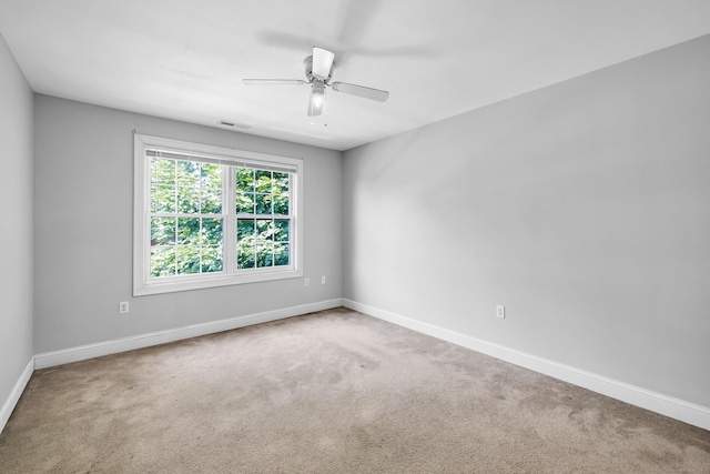 240 Highland Ave, Stratford, CT 06614 - spare room featuring ceiling fan and carpet