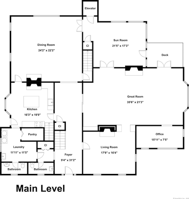 563 Main St, Ridgefield, CT 06877 - room layout
