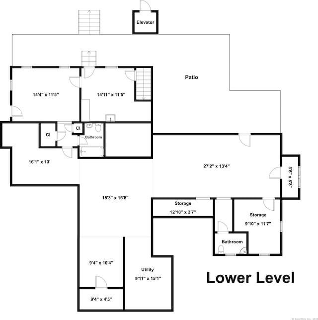 563 Main St, Ridgefield, CT 06877 - floor plan / room layout