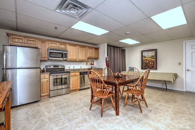 510 First Ave Unit 306, West Haven, CT 06516 - dining room with a drop ceiling