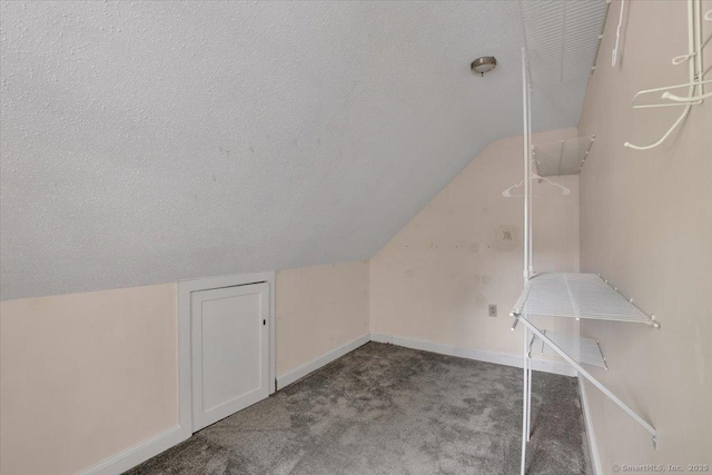 57 Whitney Rd, Columbia, CT 06237 - bonus room featuring carpet flooring, a textured ceiling, and lofted ceiling