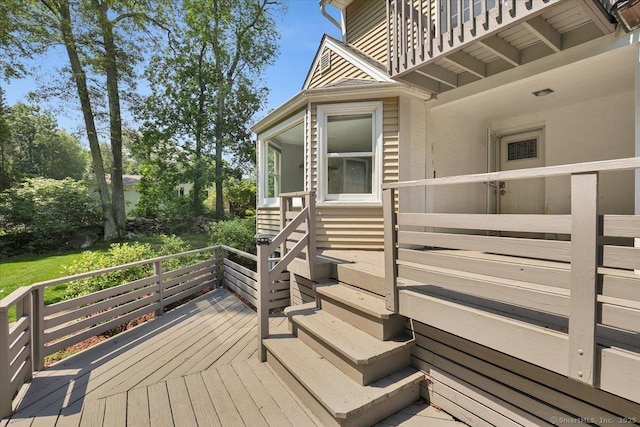 57 Whitney Rd, Columbia, CT 06237 - view of wooden terrace