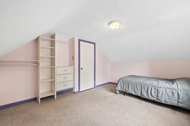 51 Goodwin St, Manchester, CT 06040 - carpeted bedroom featuring lofted ceiling