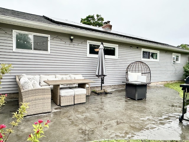 11 Polk Ln, Windsor Locks, CT 06096 - view of patio with cooling unit