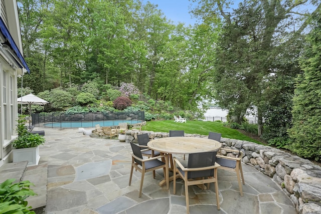 21 Oak Ridge Park, Westport, CT 06880 - view of patio with outdoor dining space