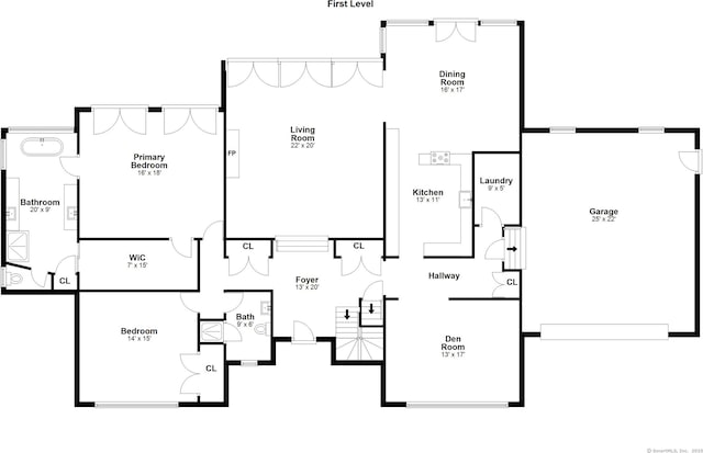 21 Oak Ridge Park, Westport, CT 06880 - view of floor plan / room layout