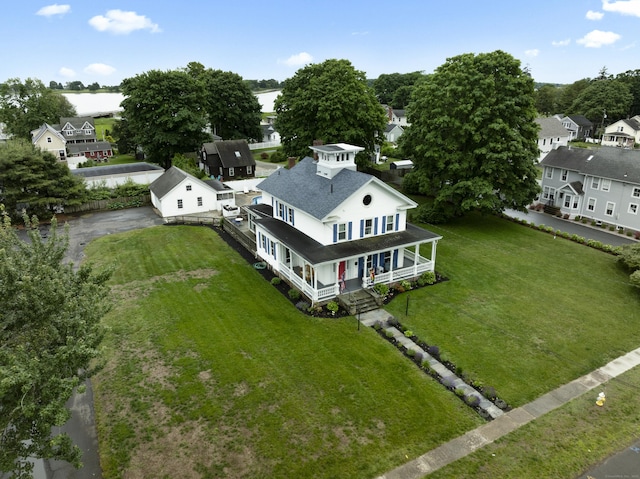 122 College St, Old Saybrook, CT 06475 - aerial view of residential area