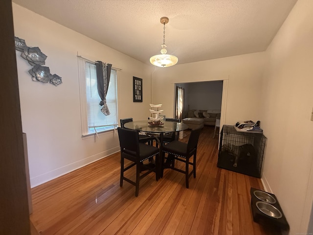 384 Park St, Bristol, CT 06010 - dining space featuring light wood finished floors and a textured ceiling