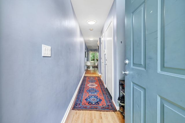 15 Perry Ave Unit D1, Norwalk, CT 06850 - hall featuring wood finished floors and baseboards
