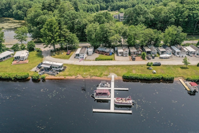 262 Shetucket Tpke Unit 2, Griswold, CT 06351 - aerial view of a nearby body of water