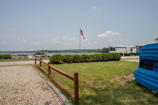 262 Shetucket Tpke Unit 2, Griswold, CT 06351 - view of green lawn featuring a water view