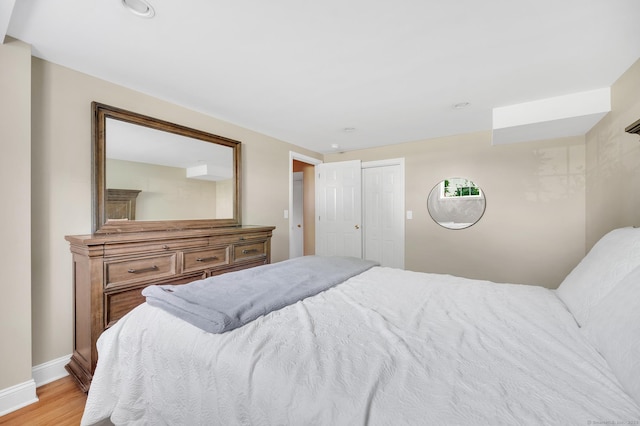 80 Quarry Village Rd, Cheshire, CT 06410 - bedroom featuring light wood finished floors and a closet