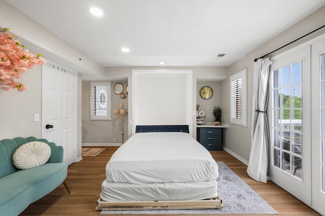 2122 Old Pond Ln Unit 2122, Norwich, CT 06360 - bedroom featuring recessed lighting and light wood-style floors
