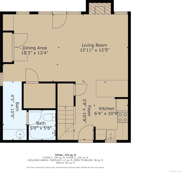 2122 Old Pond Ln Unit 2122, Norwich, CT 06360 - view of floor plan / room layout