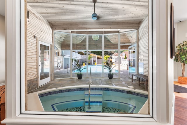 2122 Old Pond Ln Unit 2122, Norwich, CT 06360 - view of pool with a hot tub