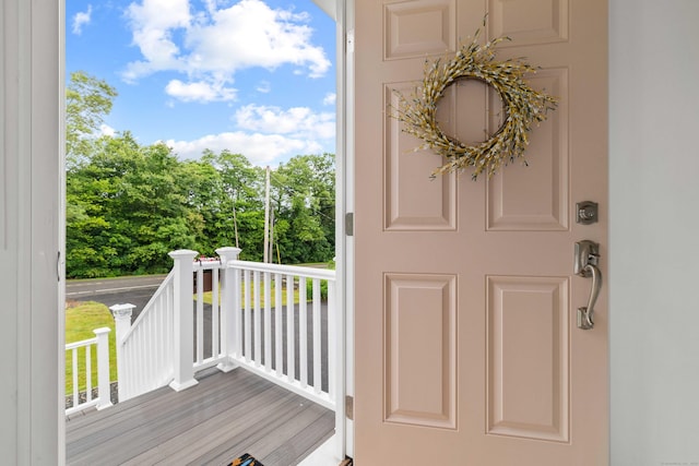 560 Laurel Hill Rd, Norwich, CT 06360 - property entrance with view of scattered trees