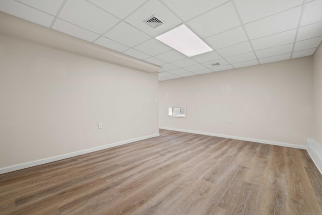 560 Laurel Hill Rd, Norwich, CT 06360 - spare room with a drop ceiling and wood finished floors