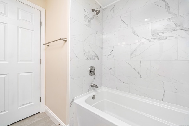 690 Bloomfield Ave, Windsor, CT 06095 - full bathroom with  shower combination and baseboards