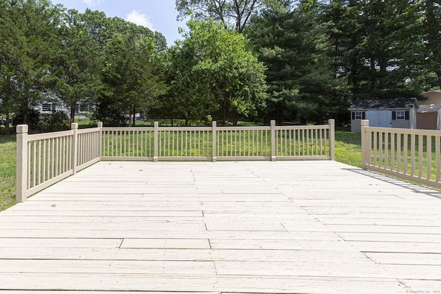 20 Sharon Dr, South Windsor, CT 06074 - deck featuring a shed