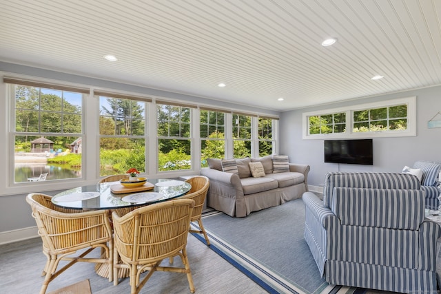 271 Haywardville Rd, East Haddam, CT 06415 - sunroom with plenty of natural light