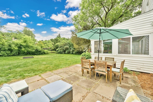 253 Gardner St, Manchester, CT 06040 - view of patio / terrace with outdoor dining area