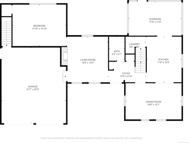 253 Gardner St, Manchester, CT 06040 - view of floor plan / room layout