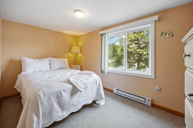 81 Standish Rd, Coventry, CT 06238 - carpeted bedroom with baseboard heating and baseboards