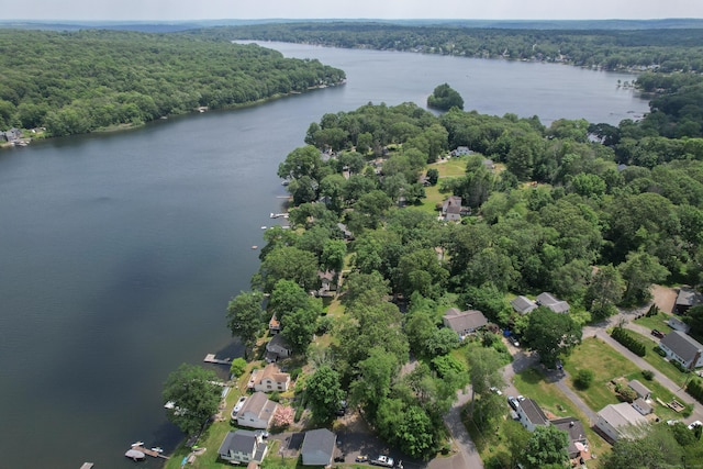 81 Standish Rd, Coventry, CT 06238 - view of property location featuring a forest and a nearby body of water