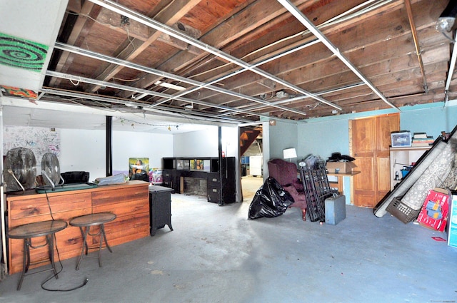 9 Eleanor Rd, Enfield, CT 06082 - view of unfinished below grade area