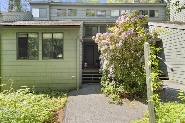 67 Woodside Cir Unit 67, Torrington, CT 06790 - view of front of home with a chimney